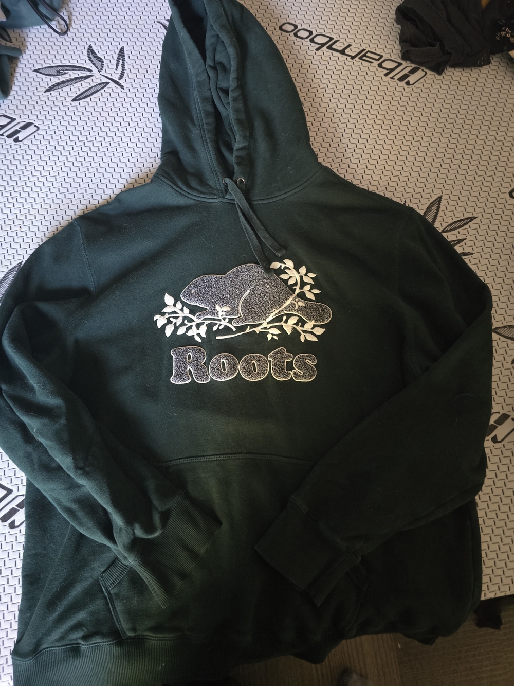 Roots Hoodie Green